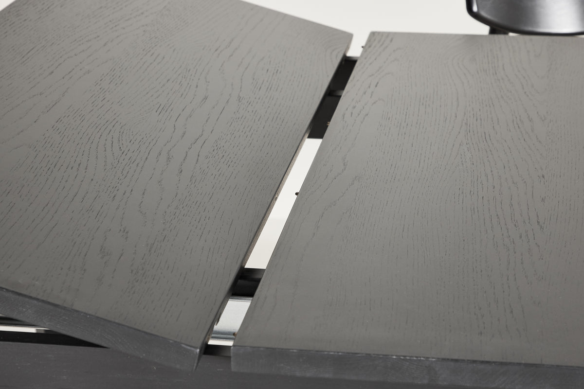 Slider Rektangulært Spisebord 170 x 95 Sort