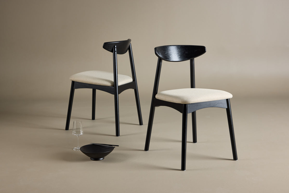Ven Spisestol 2-Pak Black