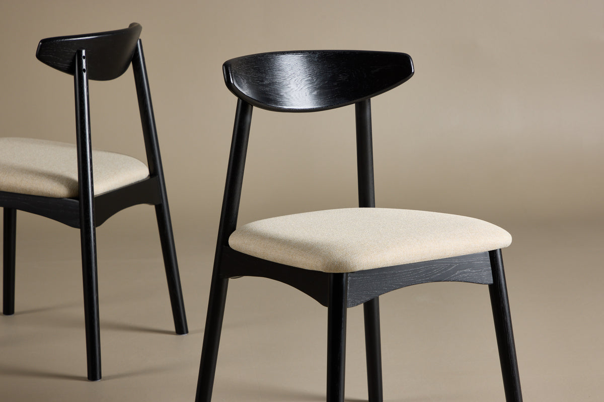 Ven Spisestol 2-Pak Black