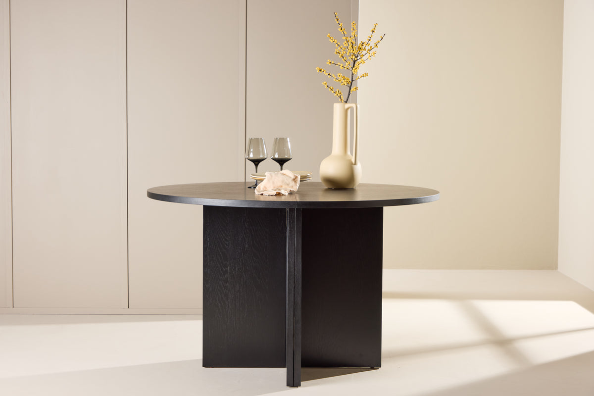 Strada Rektangulært Spisebord ⌀120 Black