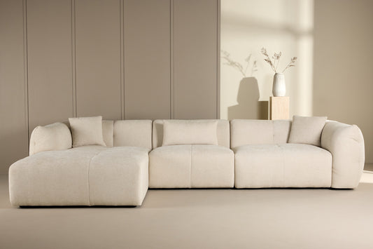 Hjørnesofa Beige
