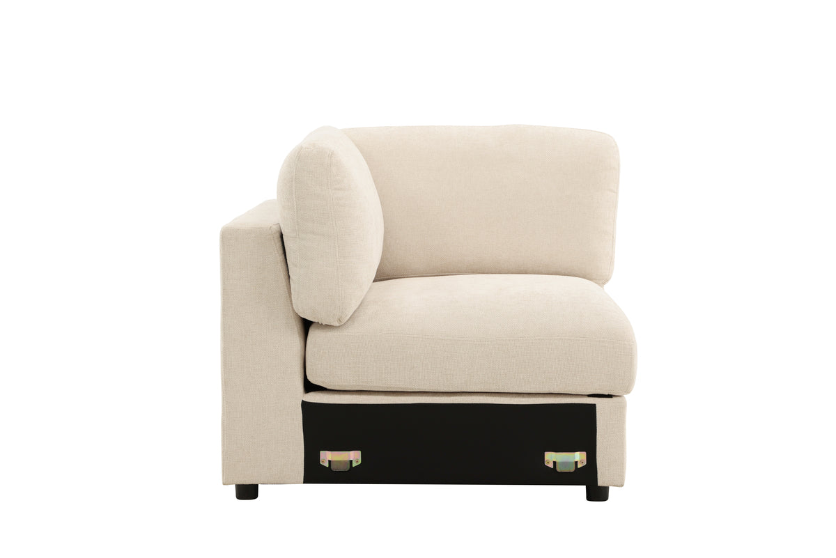 Salerno Hjørnesofa Beige