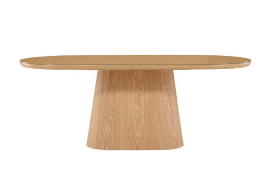 Castor Ovalt Spisebord 200 x 90 Natur
