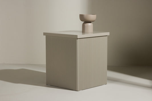 Sidebord 40 x 40 Beige