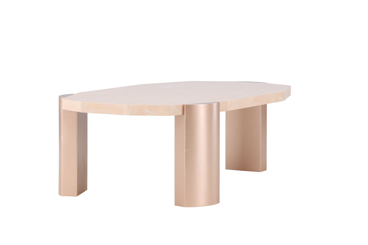 Kres Sofa Bord 125 x 71 Pink