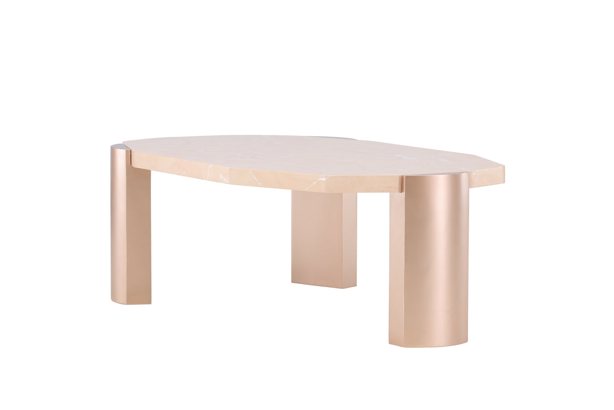 Kres Sofa Bord 125 x 71 Pink