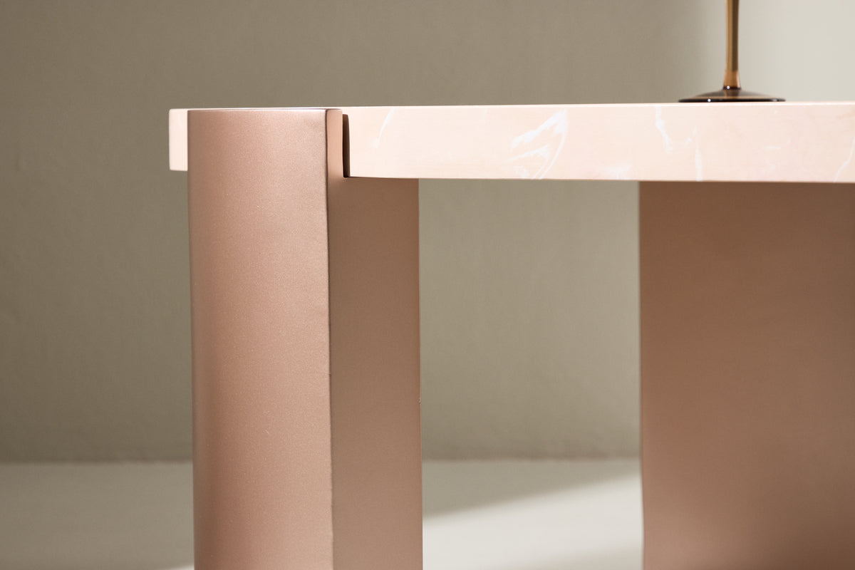 Kres Sofa Bord 125 x 71 Pink
