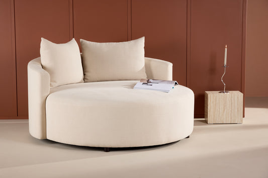 3-personers sofa, beige