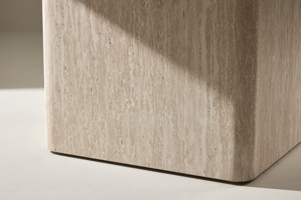 Qvart Sofabord 80 x 80 Beige