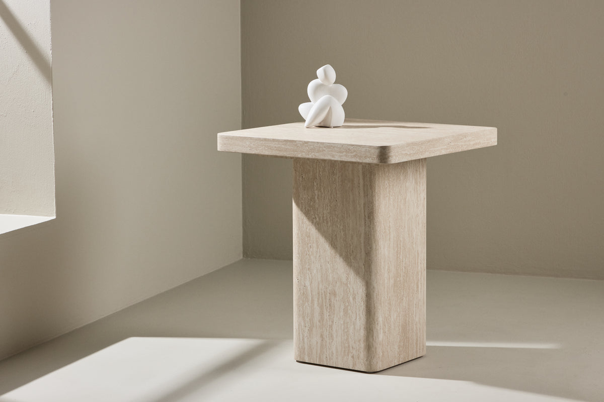Qvart Sofabord 50 x 50 Beige