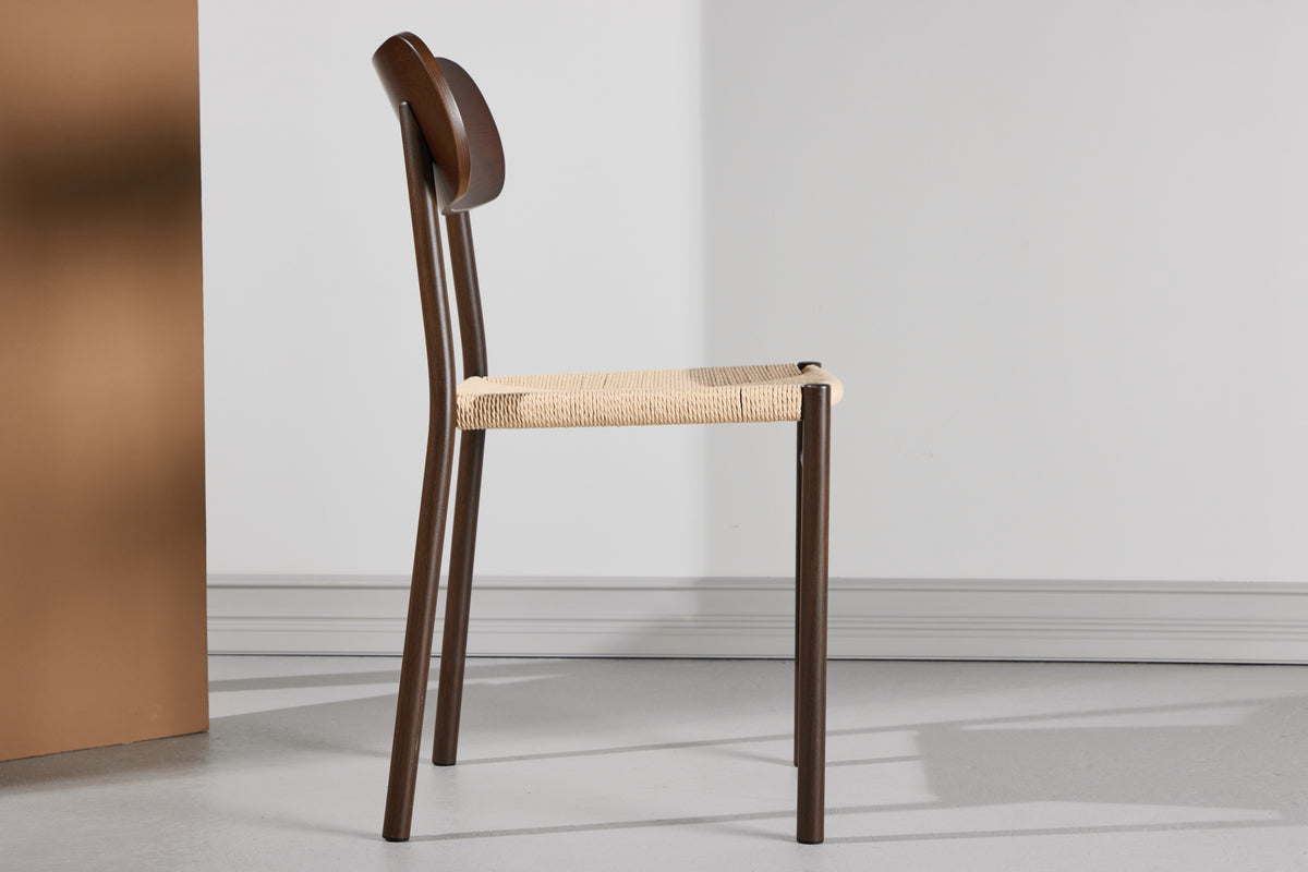 Polly Spisebordsstol 2-Pak Mocca