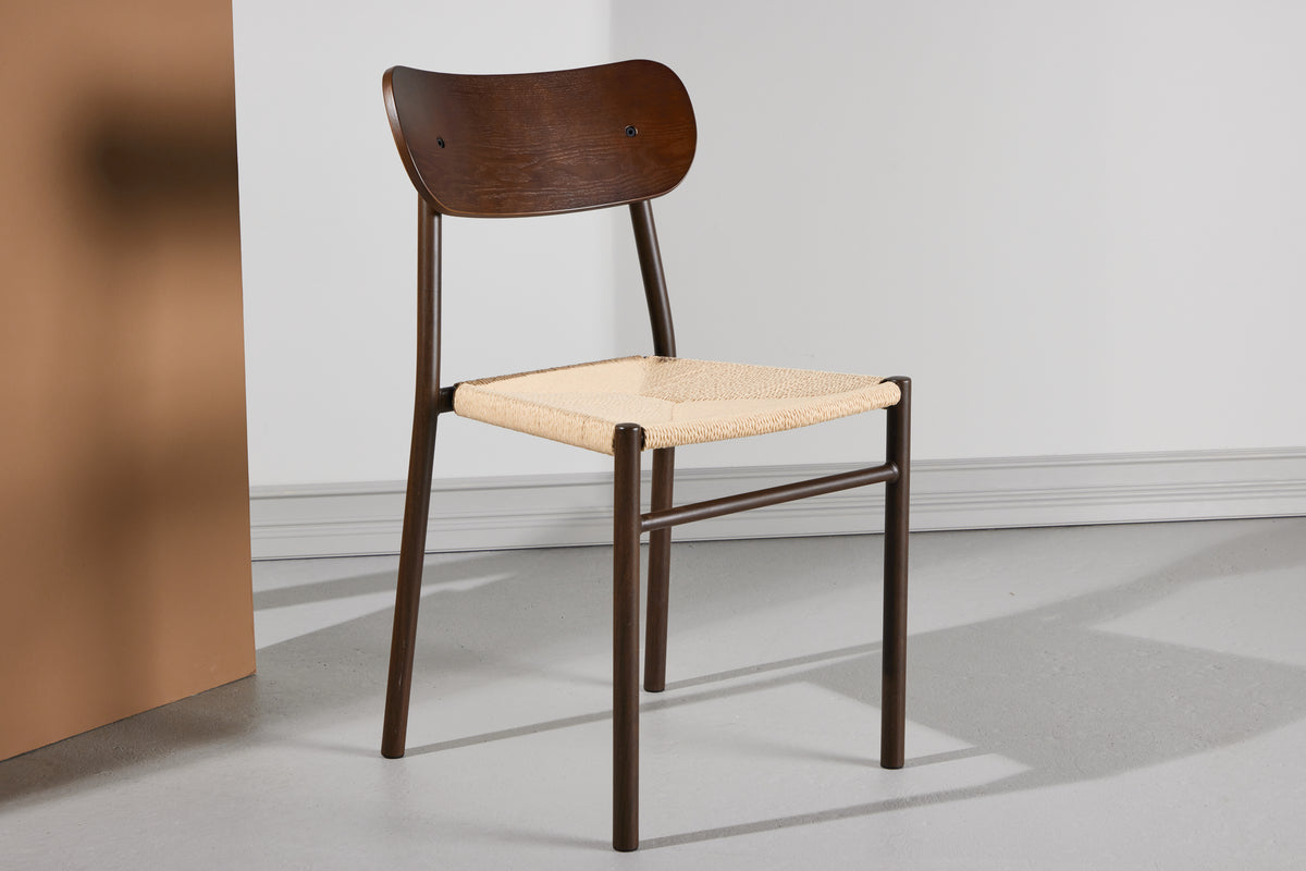 Polly Spisebordsstol 2-Pak Mocca