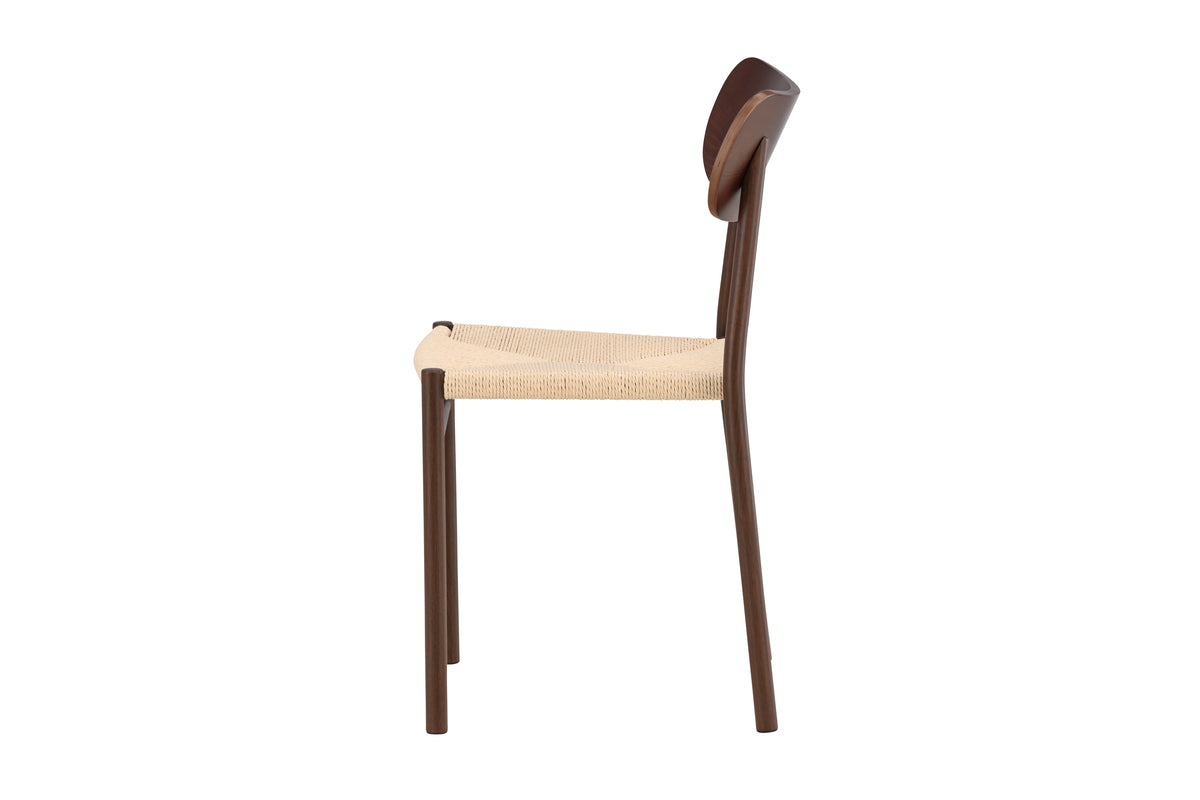 Polly Spisebordsstol 2-Pak Mocca