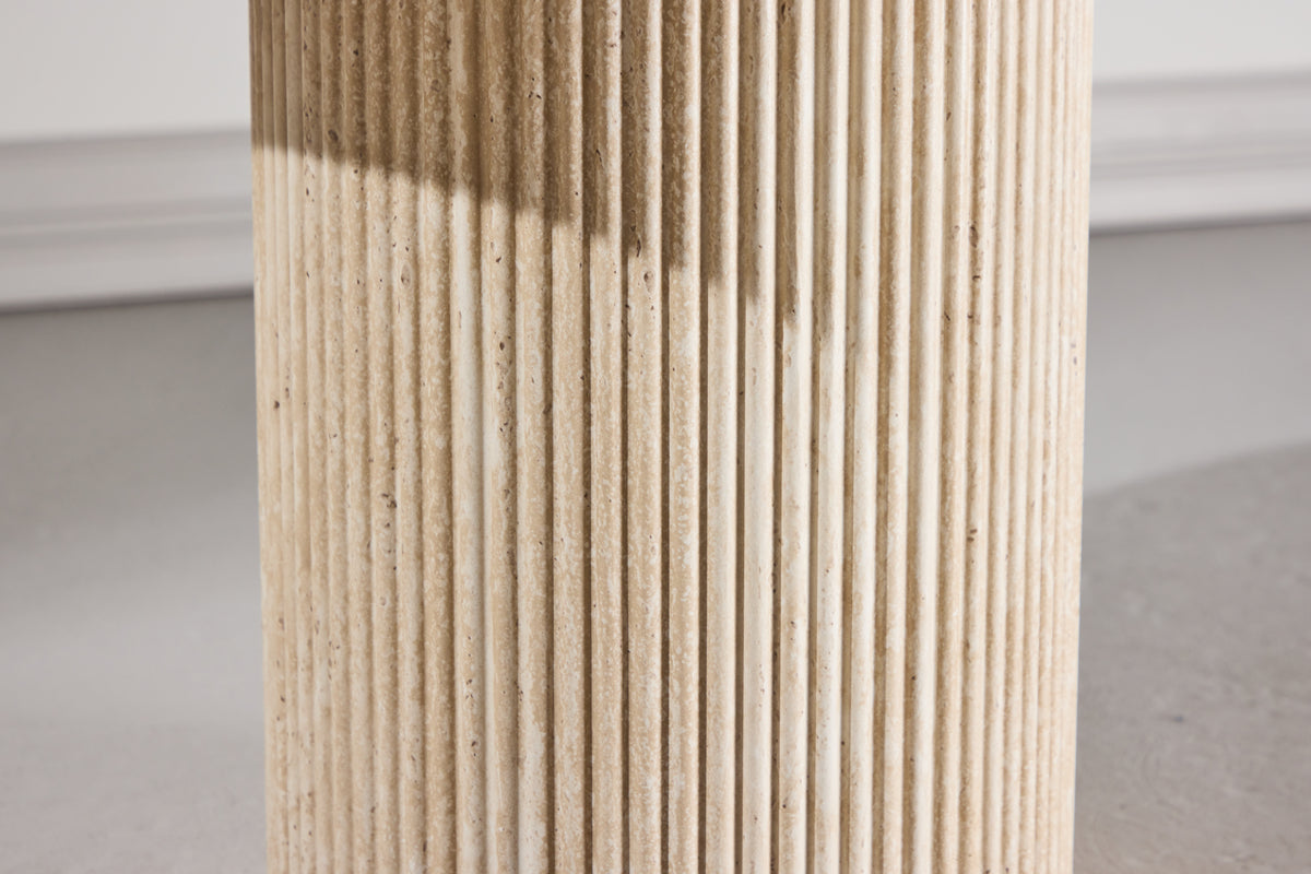 Krille Sidebord ⌀60 Beige