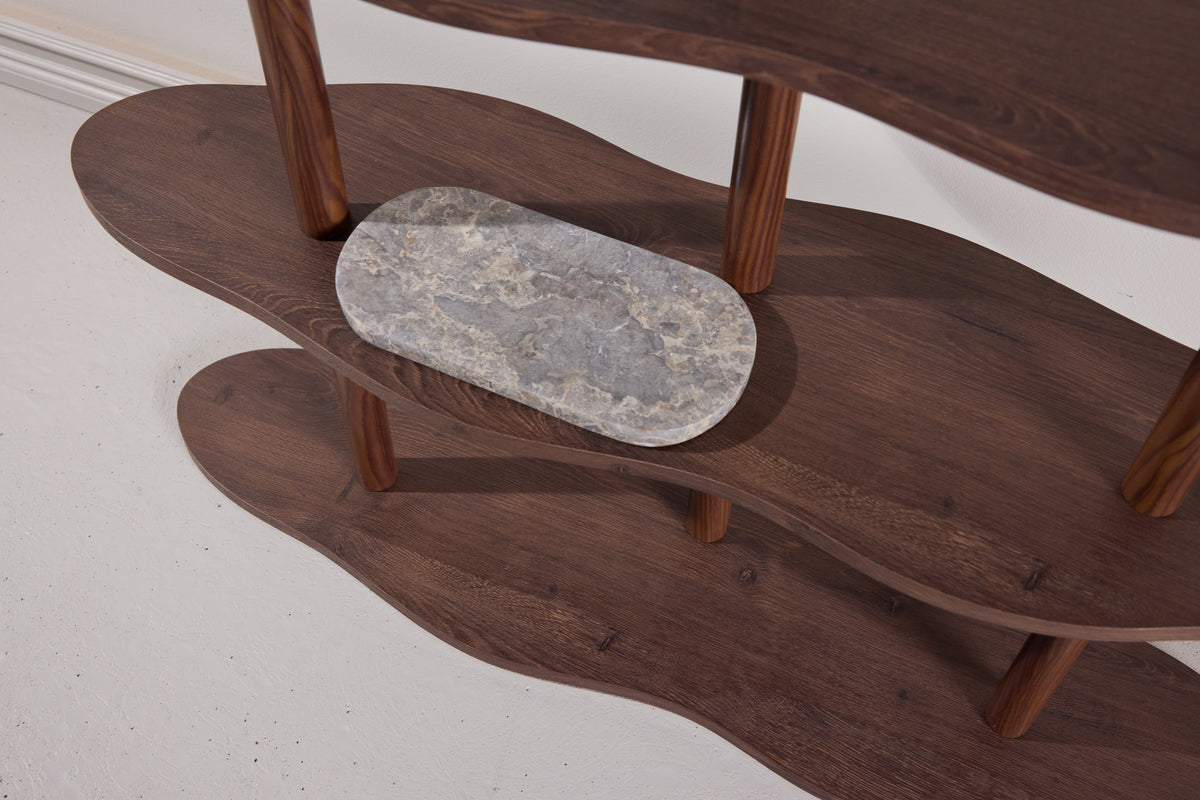 Hylde 30 x 140 x 105 Mocca