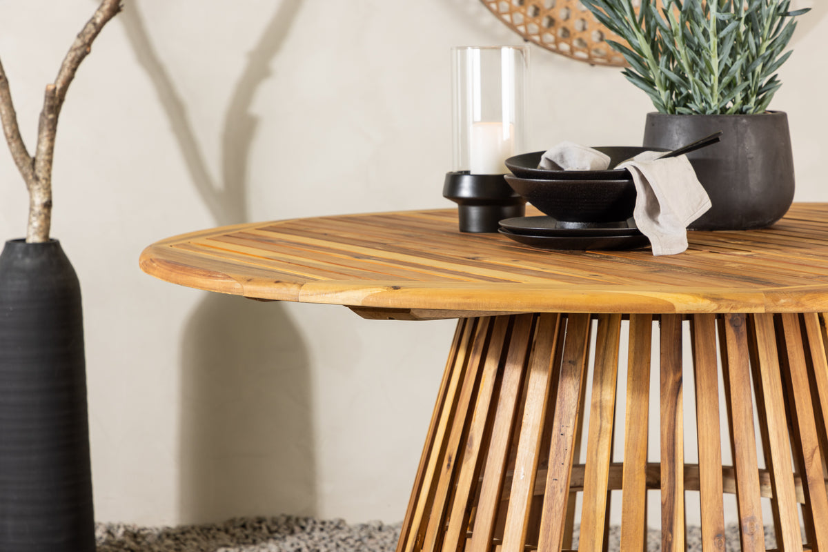 Rundt spisebord 150 Natur