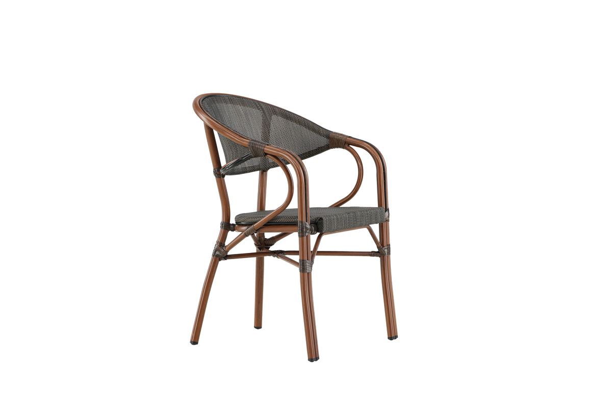 Vila Café Stol 2-pak Sort