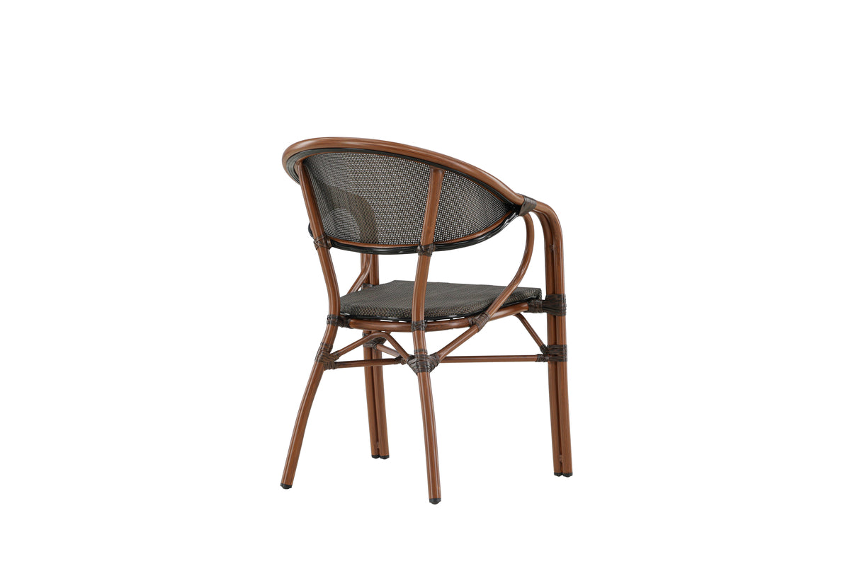 Vila Café Stol 2-pak Sort
