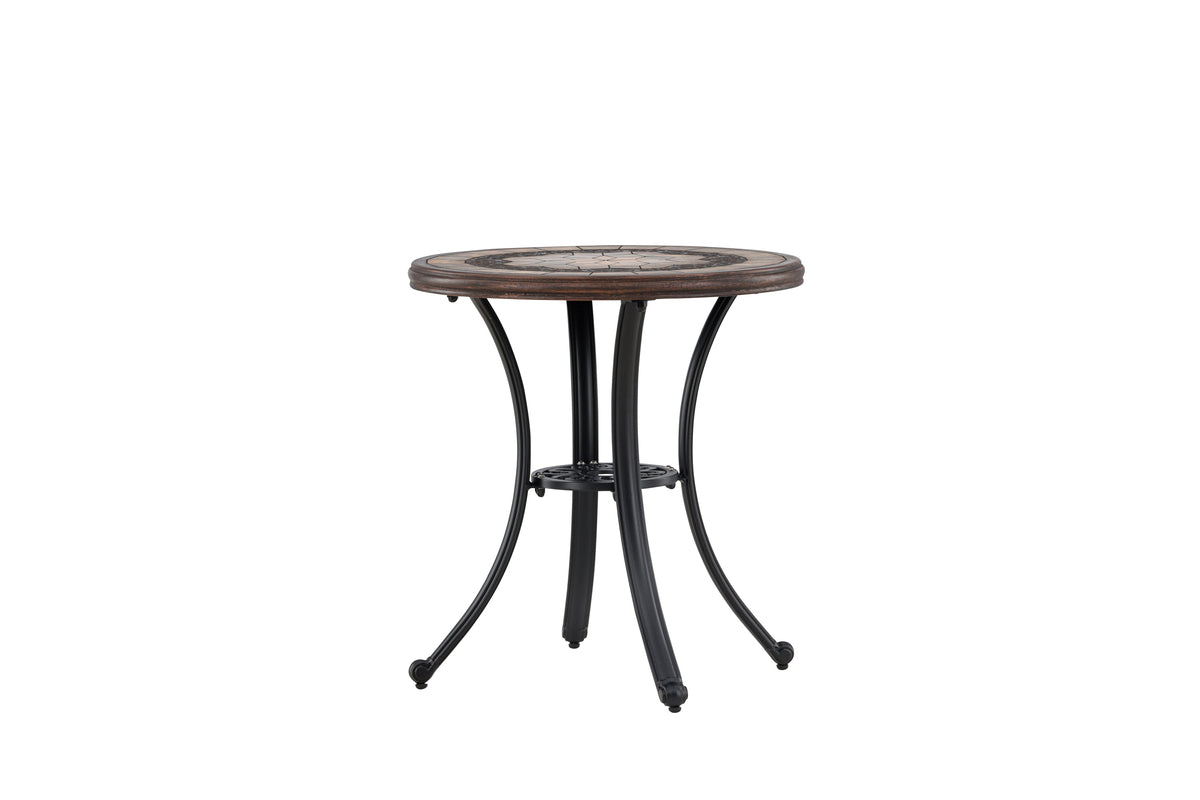 Leiria Cafe Bord ⌀60 Brun