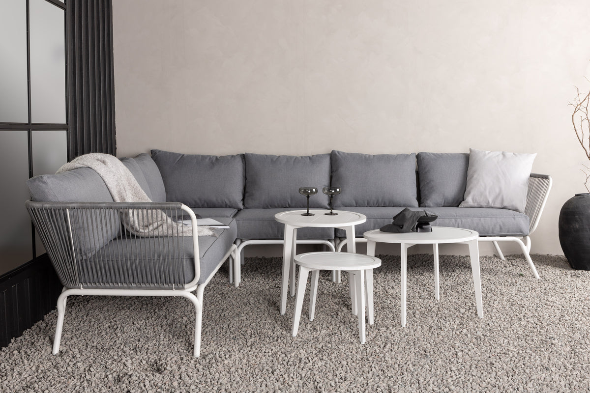 Roxo Hjørnegrupper Hvid Grå