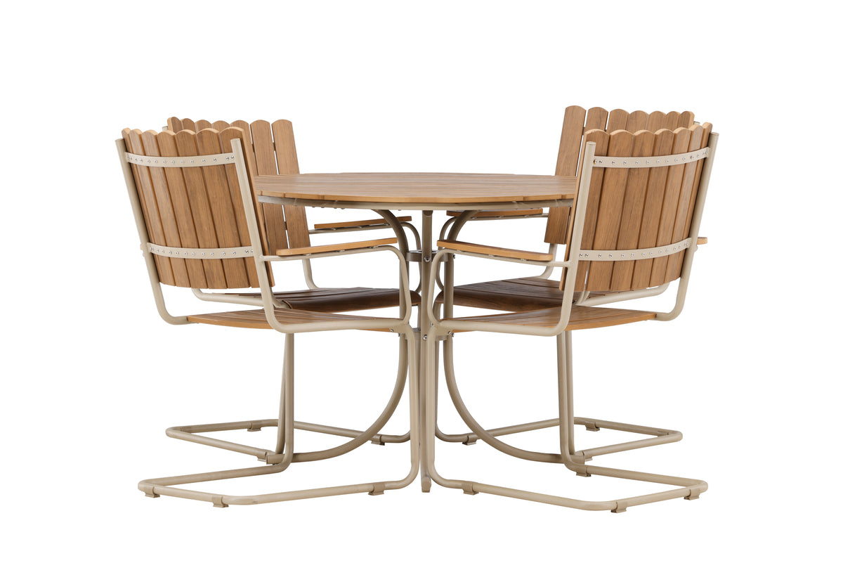 Holmsund Spisesæt Beige