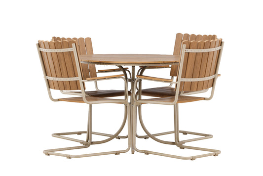 Holmsund Spisesæt Beige