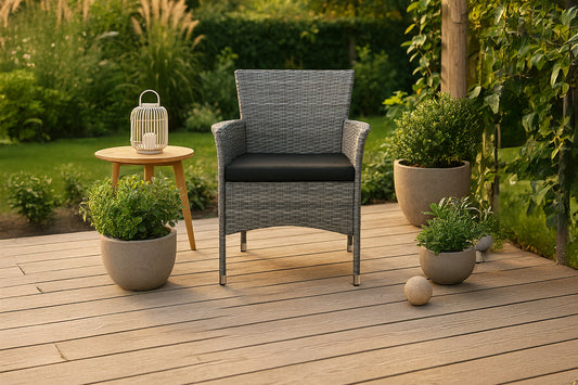 Knick Spisebordsstole 2-pak Grå