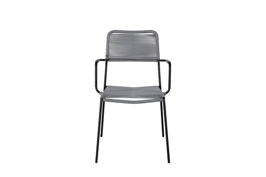 Spisebordsstol 2-pak Grå