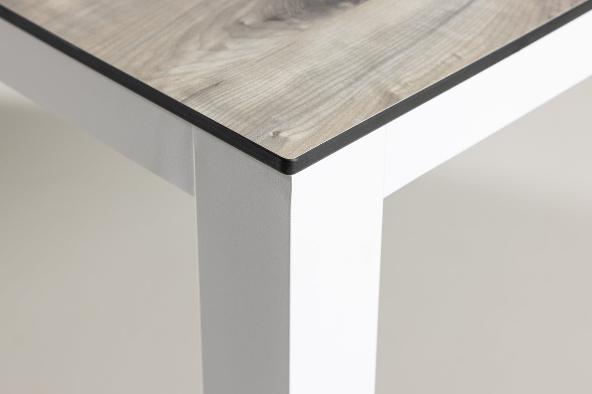 Rektangulært spisebord 205 x 100 Grå