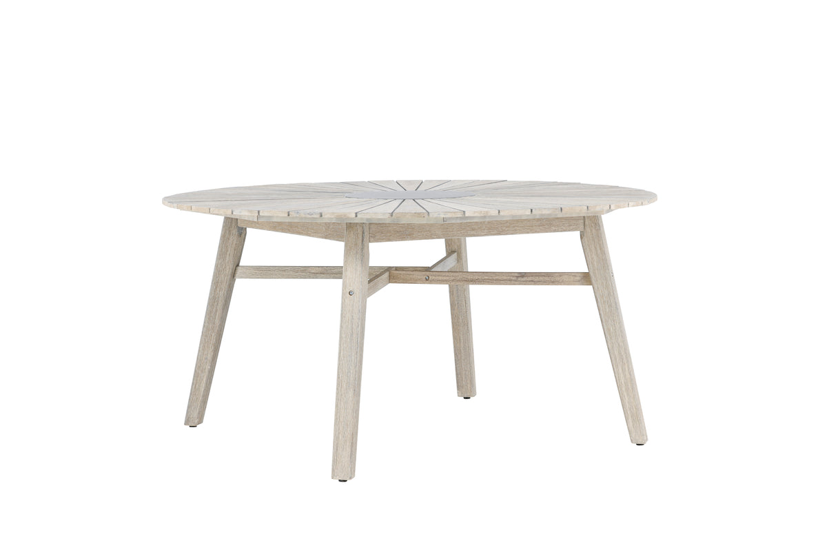 Rives Runde Spiseborde ⌀150 Hvidpudset