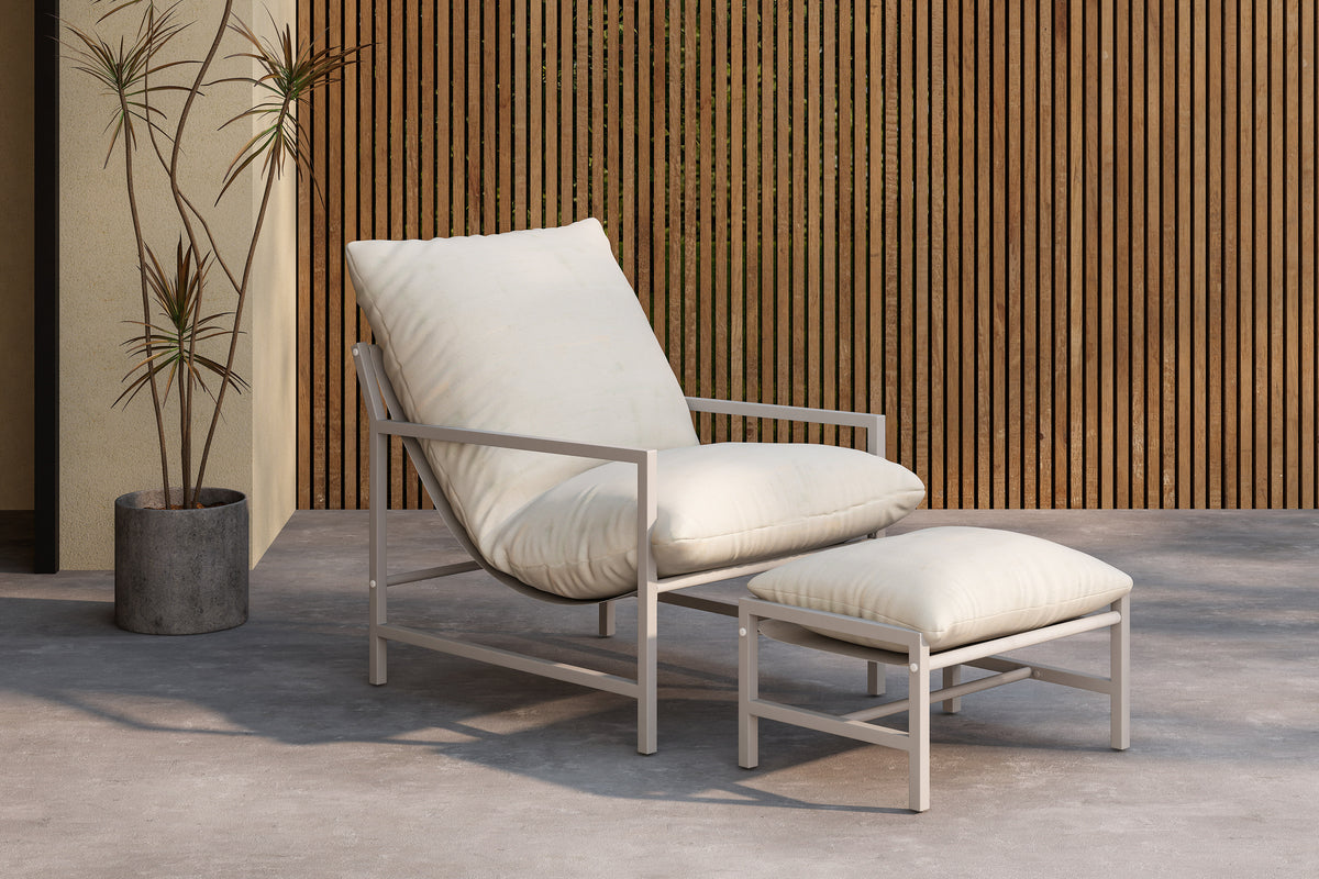 Corso Lounge Stol Beige