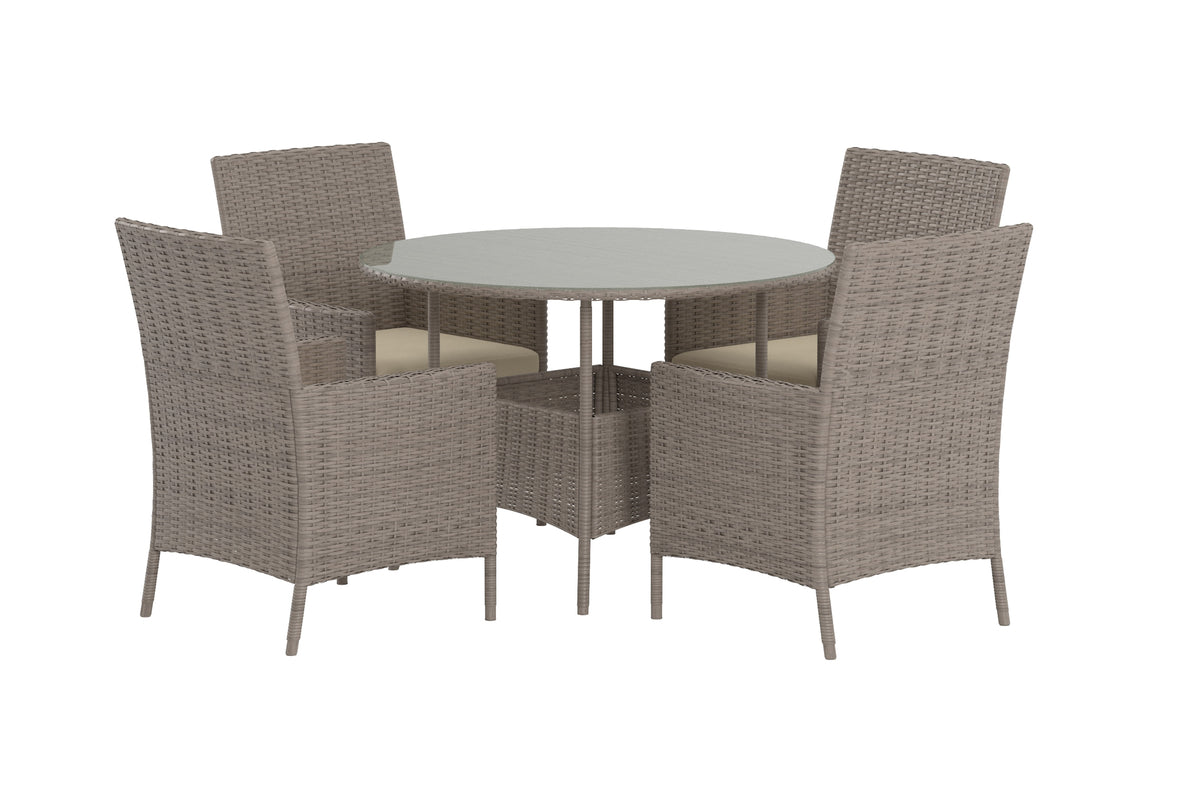 Spisestuesæt Brun Brun