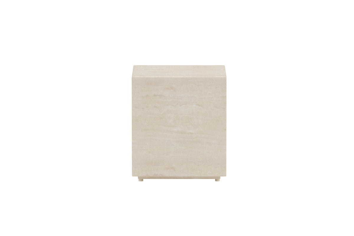 Sidebord 40 x 40 x 45 Beige