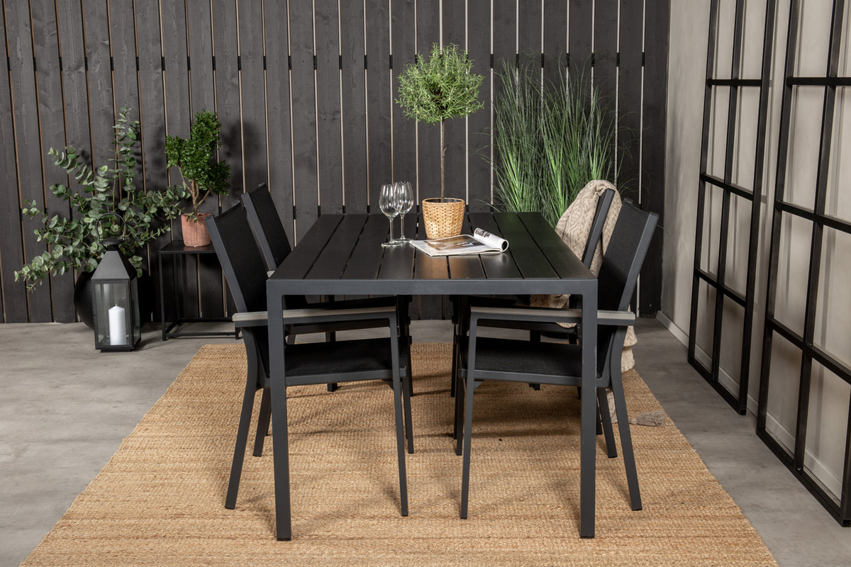 Break | Parma Spisebord 150x90 + 4 spisebordsstole