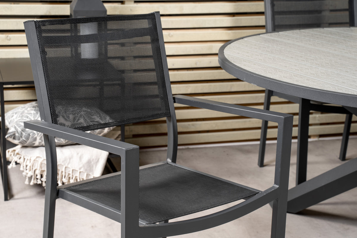 Parma, Copacabana Spisegrupper Sort Mørkegrå