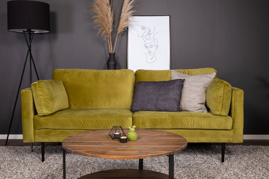 3-personers sofa, grøn