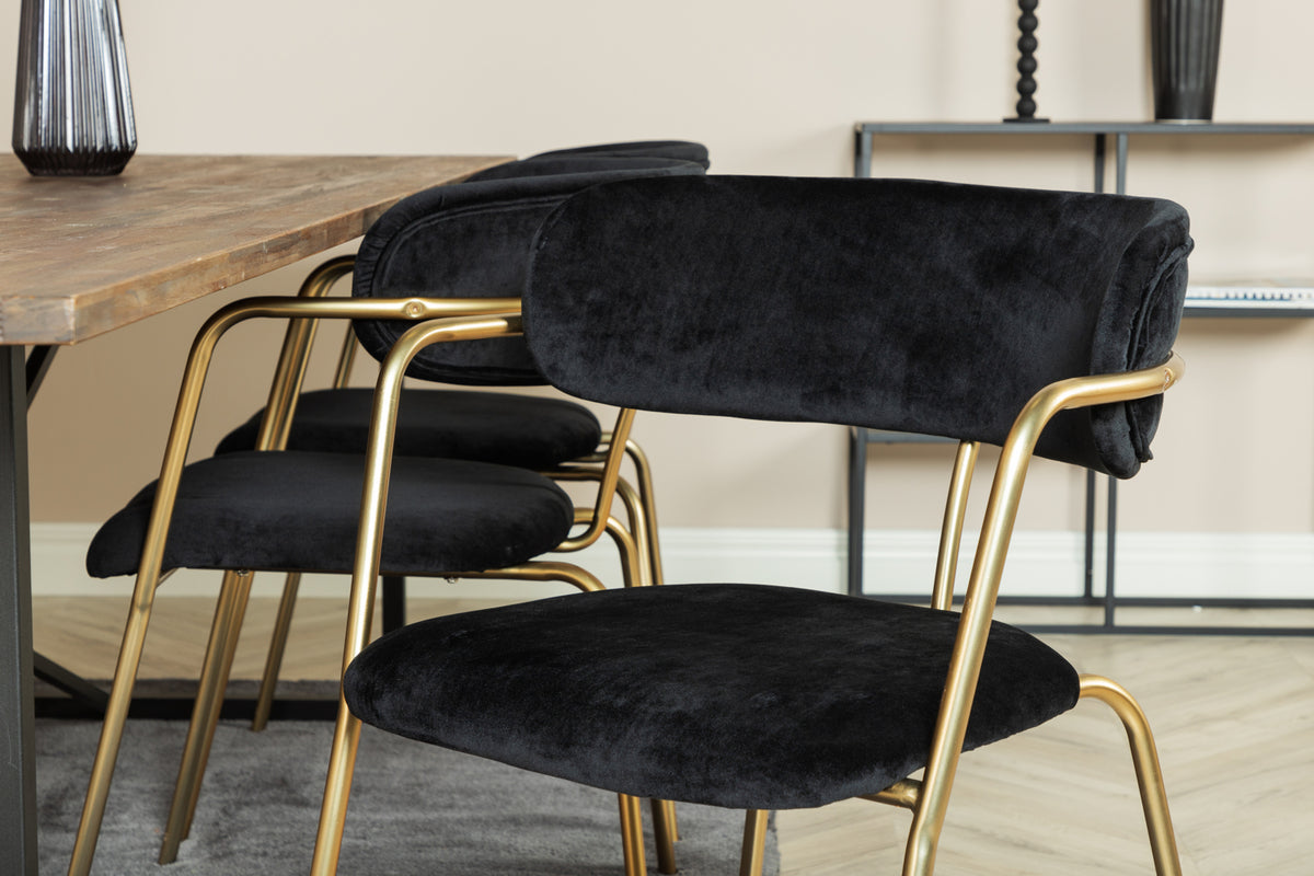 Rektangulært spisesæt