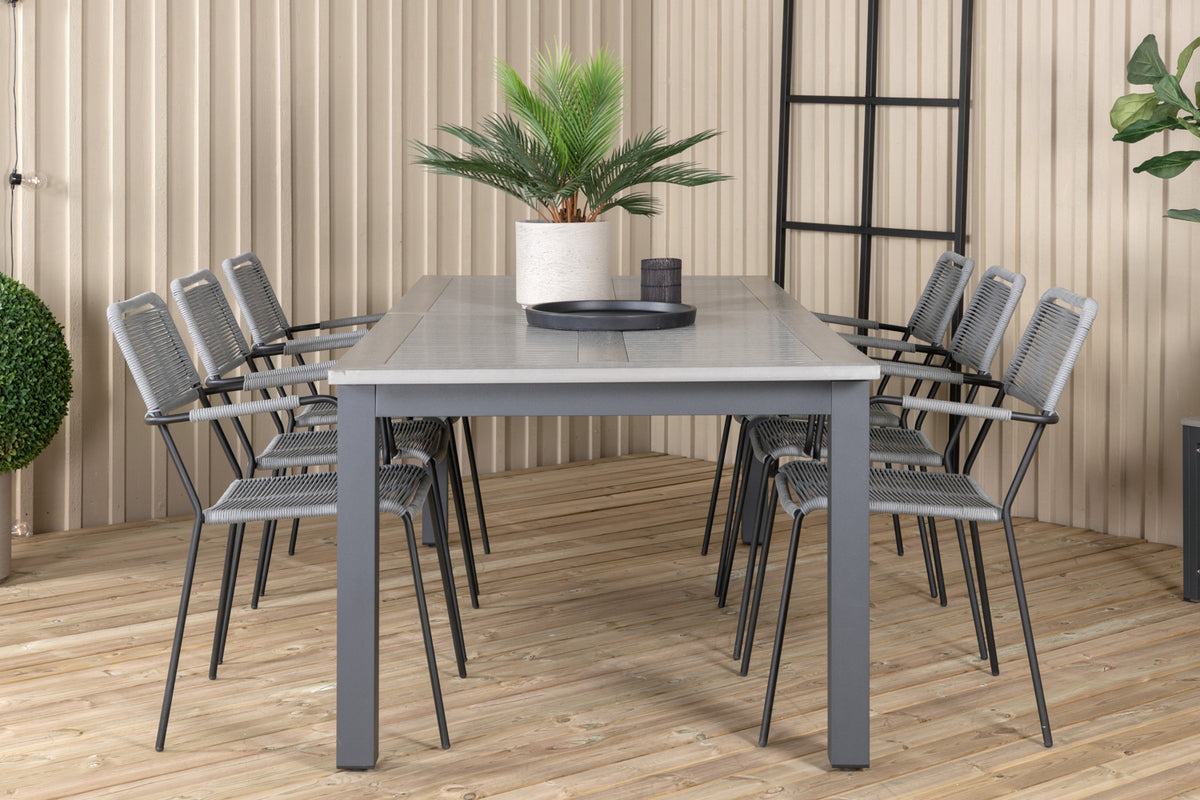 Albany, Lindos Spisegrupper Grå Mørkegrå