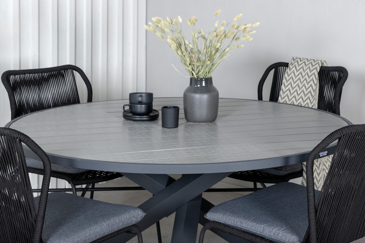 Parma, Julian Spisegrupper Sort Mørkegrå