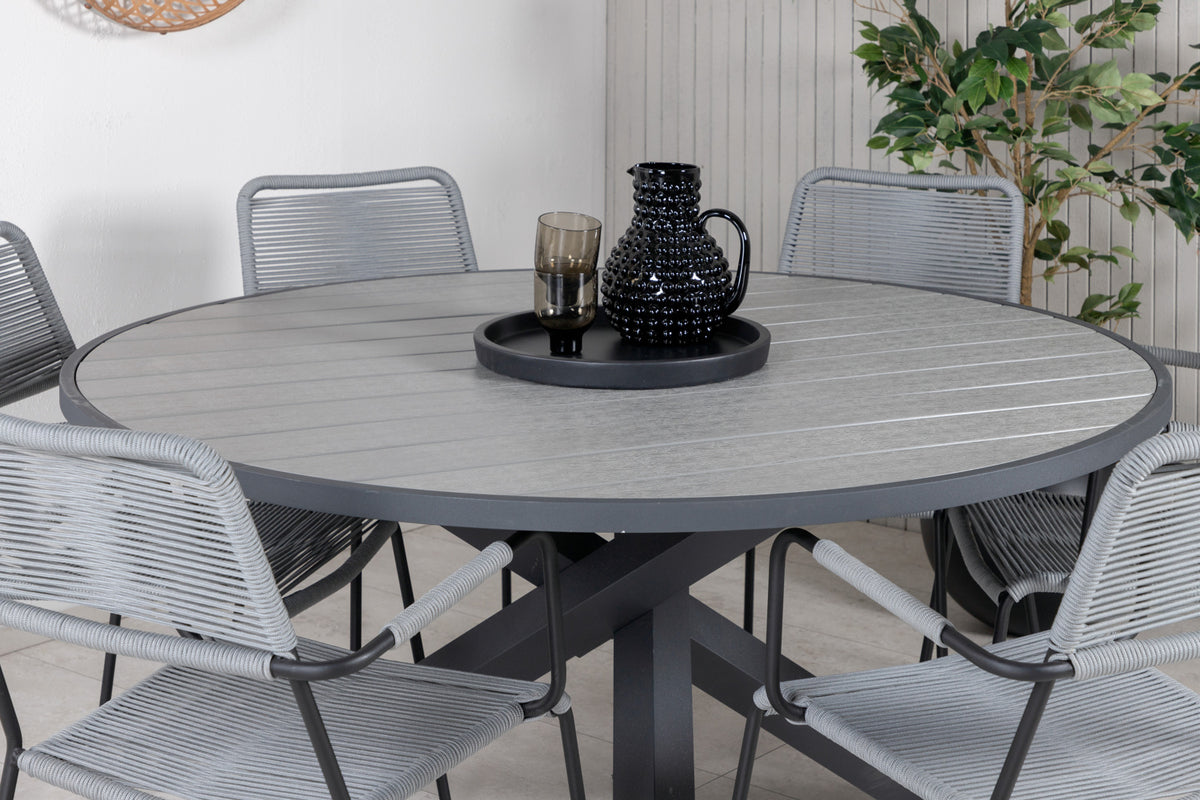 Parma, Lindos Spisegrupper Grå Mørkegrå