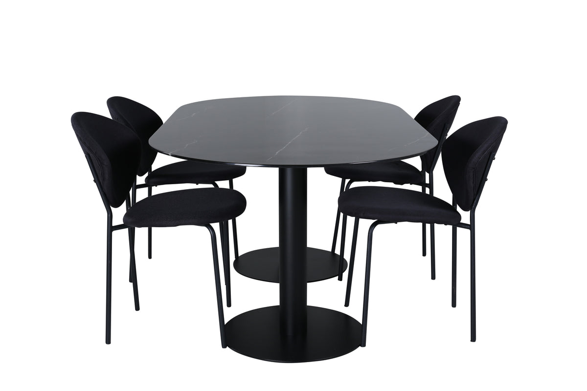 Pillan, Vault Oval Dining Set