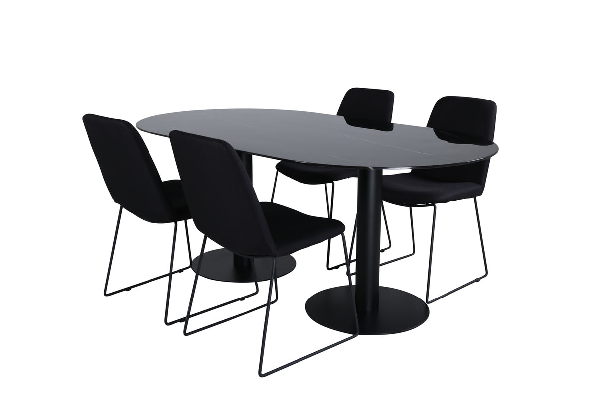 Pillan, Muce Oval Dining Set