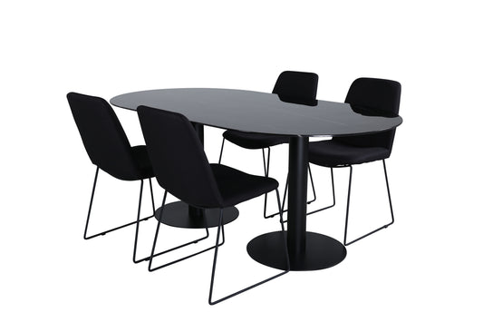 Pillan, Muce Oval Dining Set