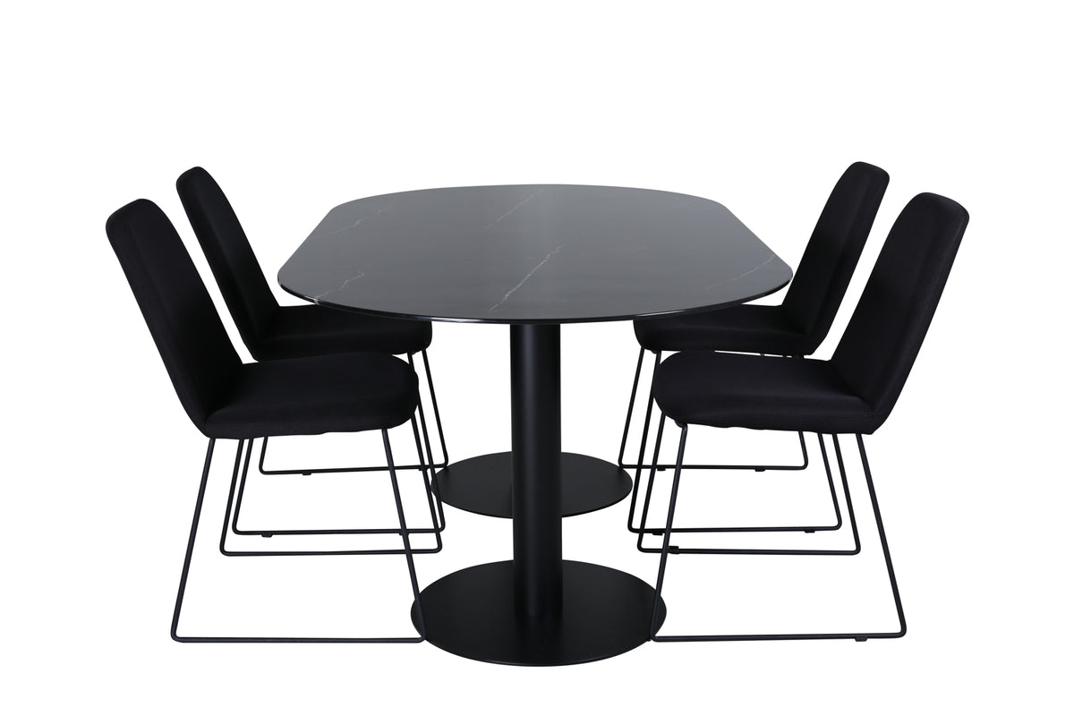 Pillan, Muce Oval Dining Set