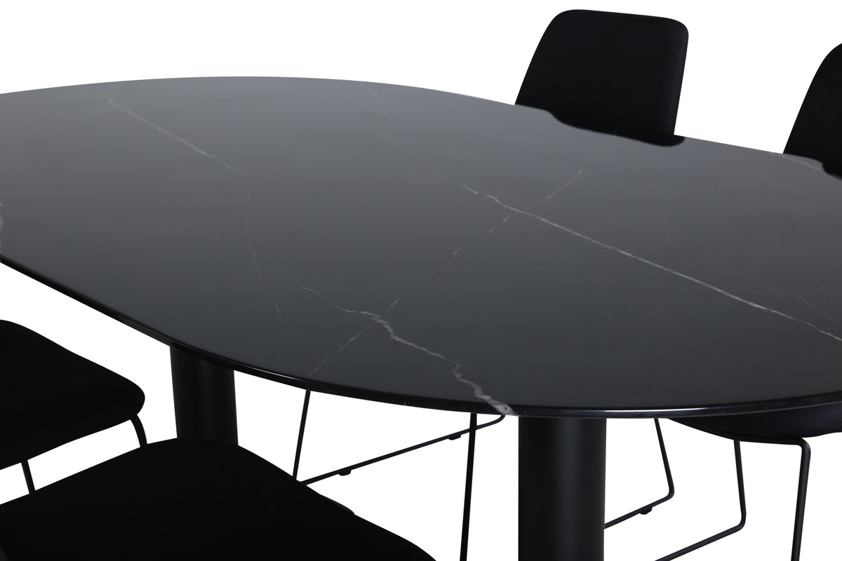 Pillan, Muce Oval Dining Set