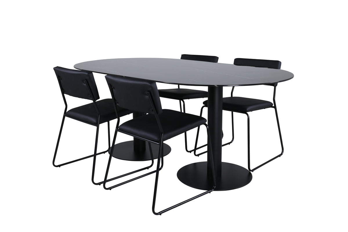 Pillan, Kenth Oval Dining Set