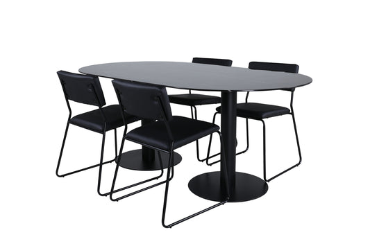 Pillan, Kenth Oval Dining Set