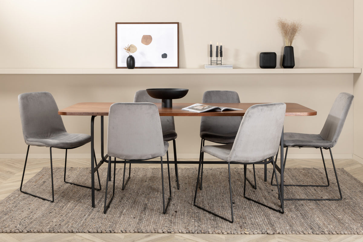 Uno, Muce Rektangulært Spisebordssæt