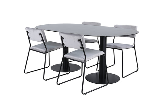 Pillan, Kenth Oval Dining Set