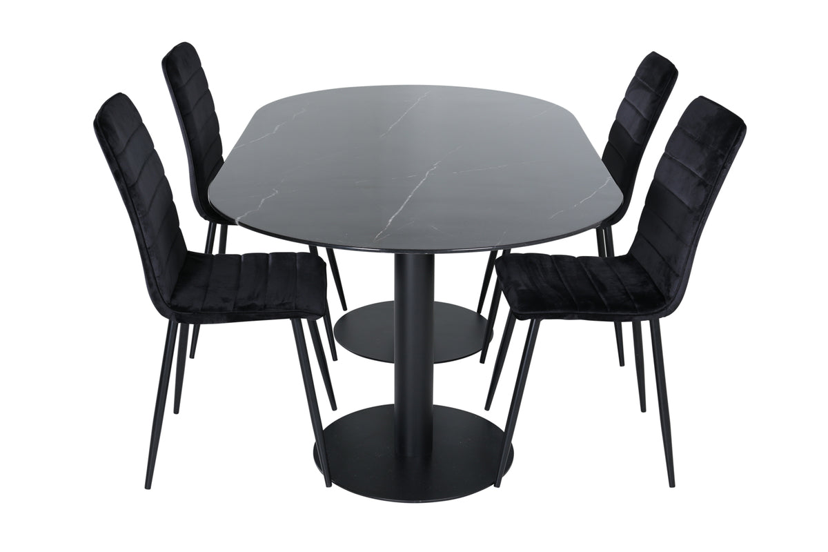 Pillan, Windu Oval Dining Set
